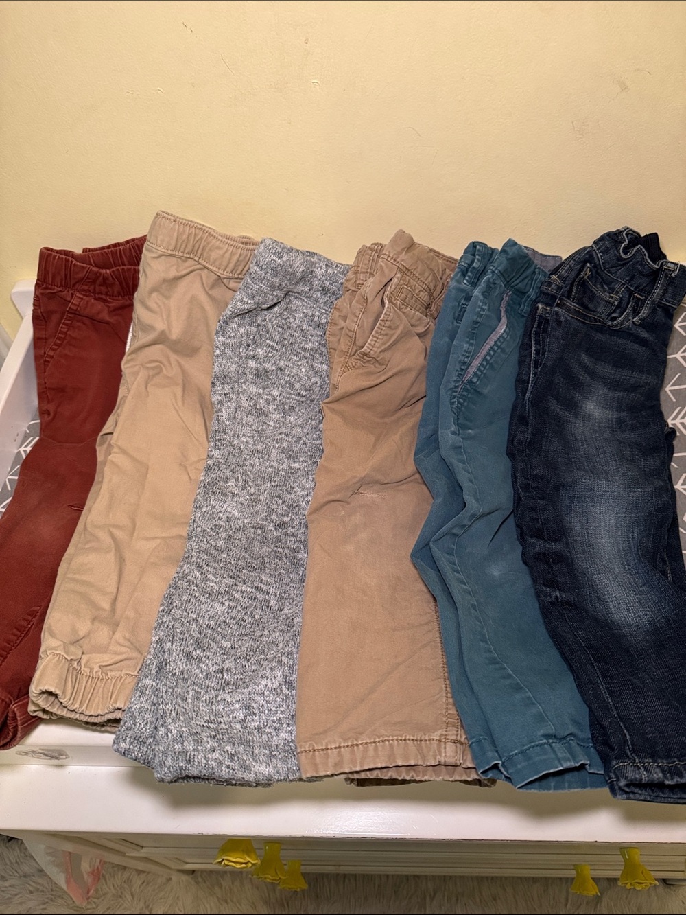 Assorted Boys Bottoms Pack - Multiple Colors - 3T - Gap, Cat & Jack, Granimals